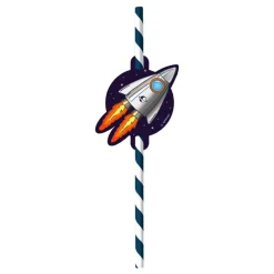 Papirsugerør Space Party