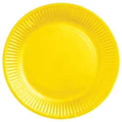 Papirtallerkener Gule