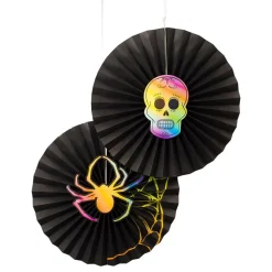 Papirvifter Halloween Svart