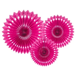 Papirvifter mørkrosa