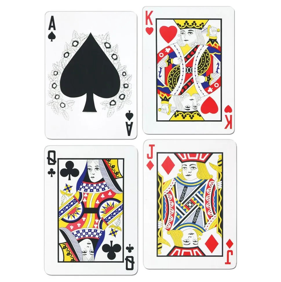 Pappfigurer Spillkort