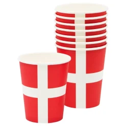 Pappkopper Danske Flagget