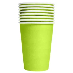 Pappkopper Limegrønne