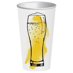 Pappkopper med Ølglass