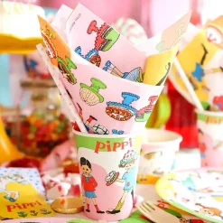 Pappkopper Pippi Langstrømpe