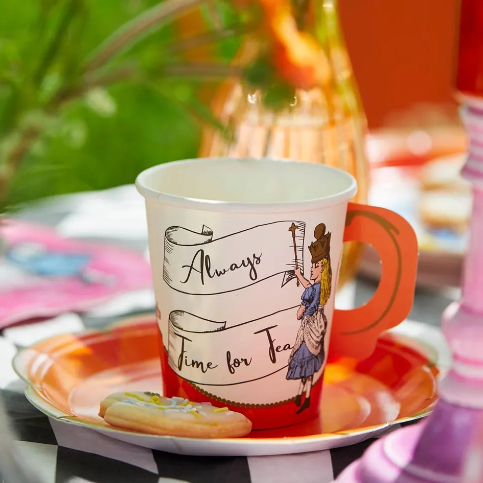Pappkopper Tea Party Alice Wonderland