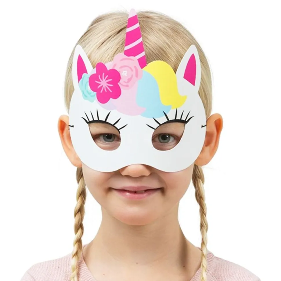 Pappmasker Enhjørning