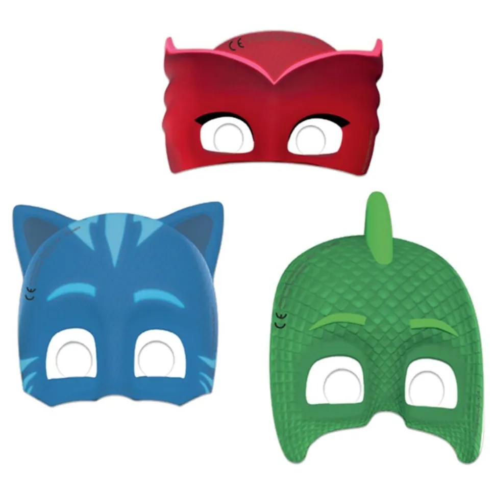 Pappmasker Pysj-heltene