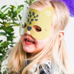 Pappmasker Zoo Party