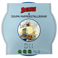 Pappskåler Båt Bamse