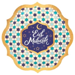 Papptallerken Eid Mubarak