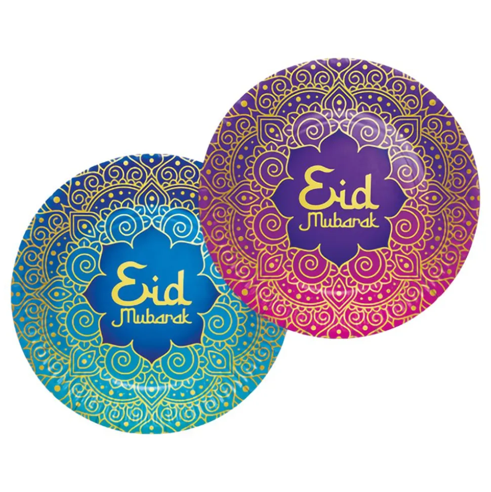 Papptallerken Eid Mubarak