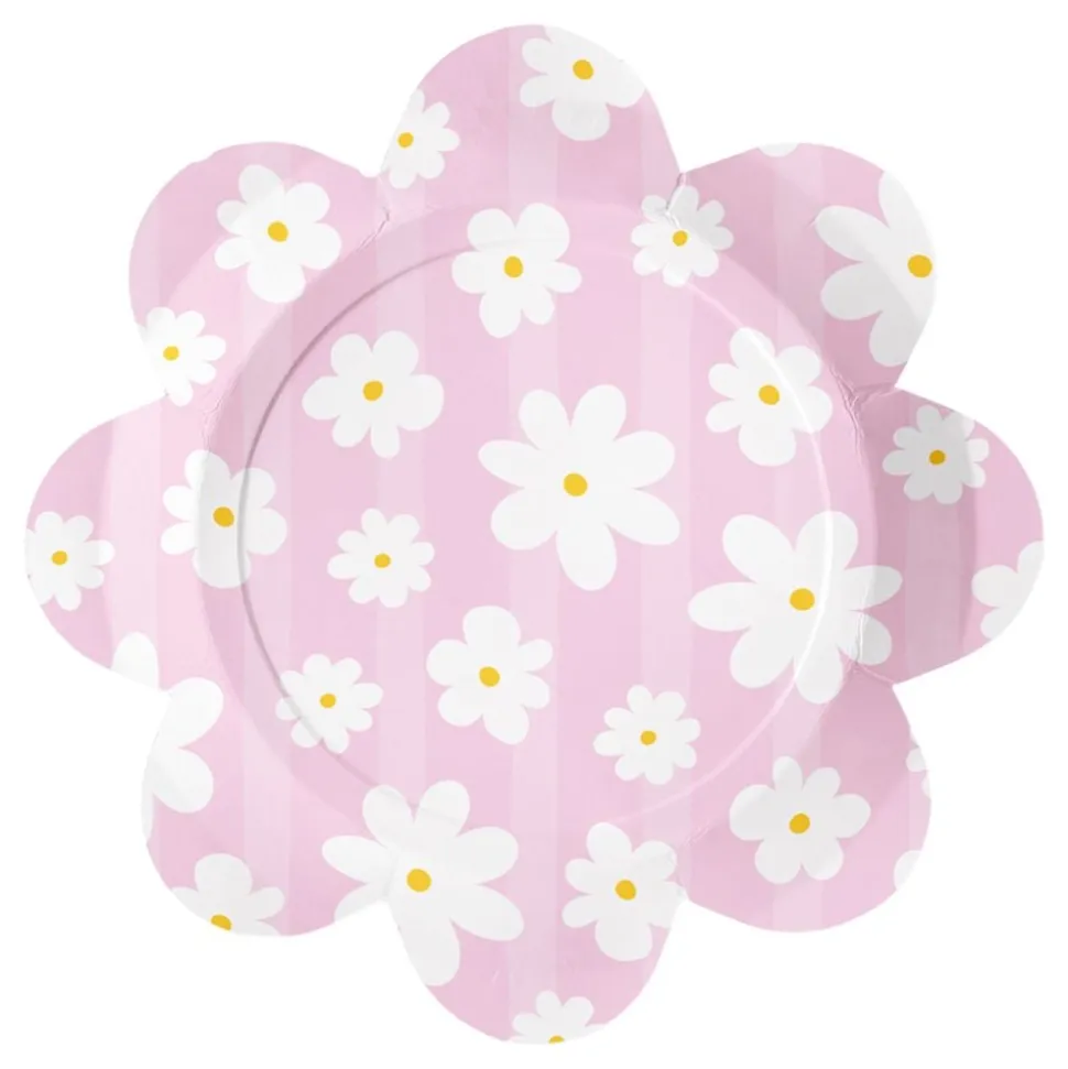 Papptallerkener Daisies