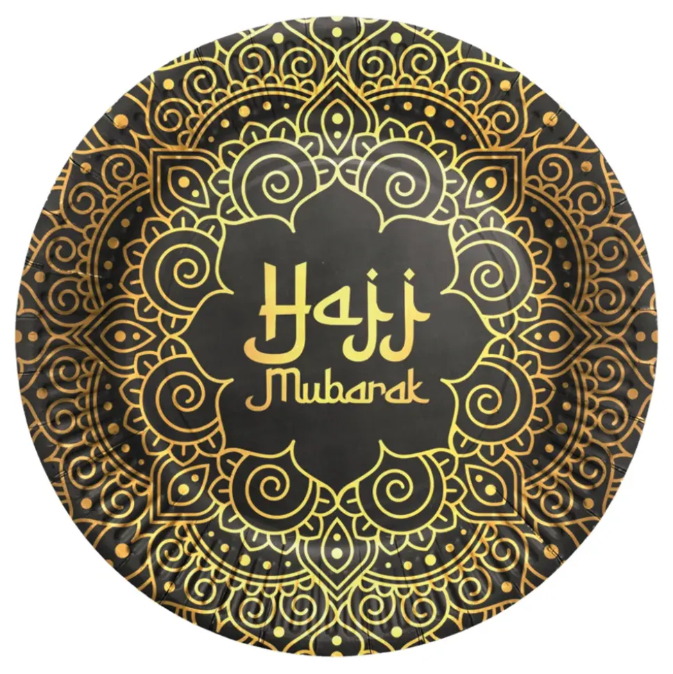 Papptallerkener Hajj Mubarak