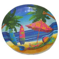 Papptallerkener Hawaii Beach