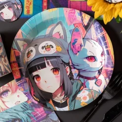 Papptallerkener Manga