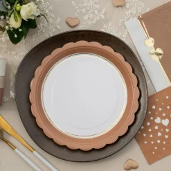 Papptallerkener Mocha