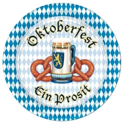 Papptallerkener Oktoberfest Ein Prosit