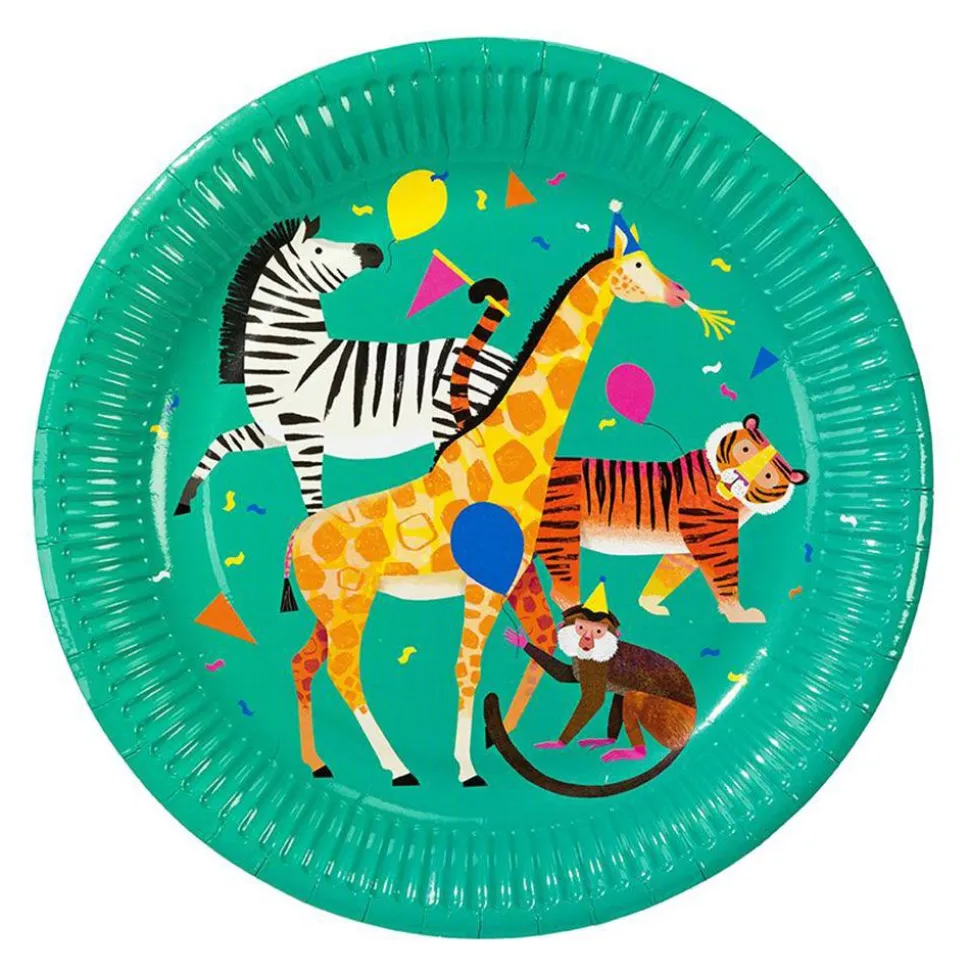 Papptallerkener Party Animals