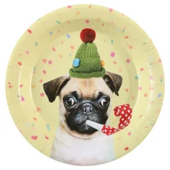 Papptallerkener Party Hund