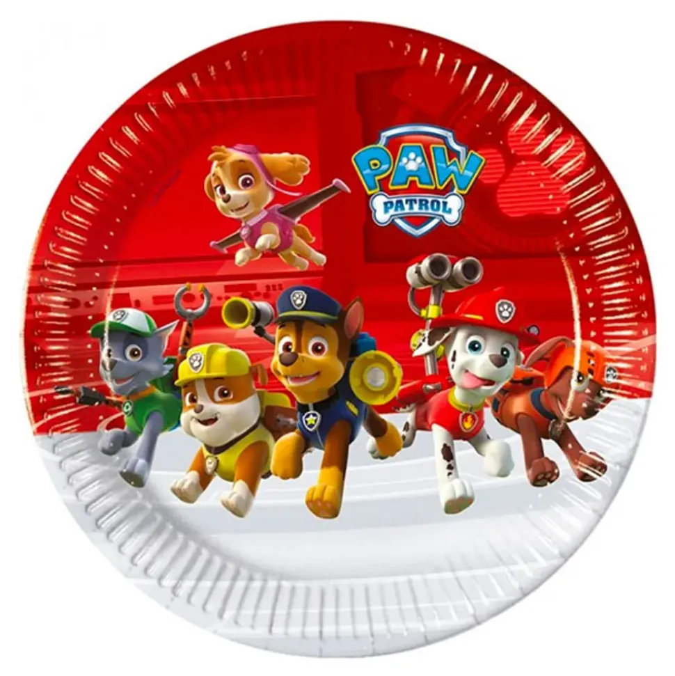 Papptallerkener Paw Patrol
