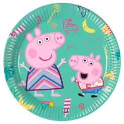 Papptallerkener Peppa Gris
