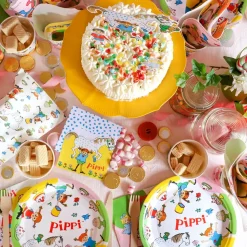 Papptallerkener Pippi Langstrømpe