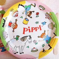 Papptallerkener Pippi Langstrømpe