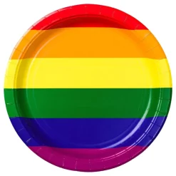 Papptallerkener Rainbow