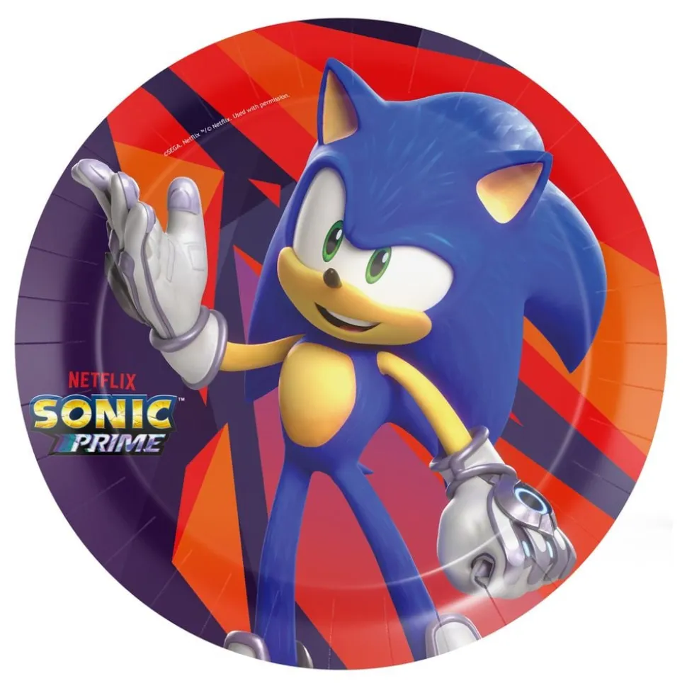 Papptallerkener Sonic Prime™