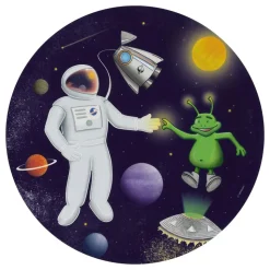 Papptallerkener Space Party