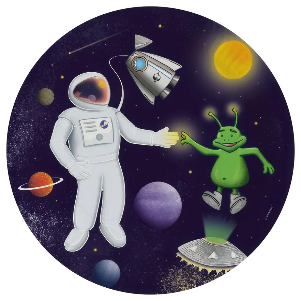 Papptallerkener Space Party