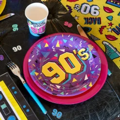 Papptallerkener 90s Party