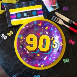 Papptallerkener 90s Party