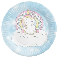 Papptallerkener Unicorn