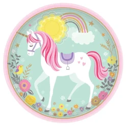 Papptallerkener Unicorn