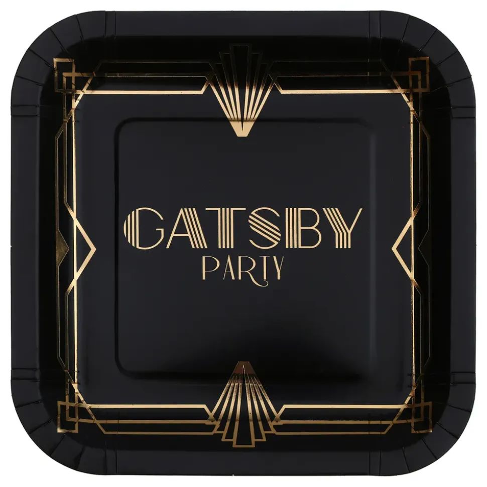 Papptallerken Gatsby Noir