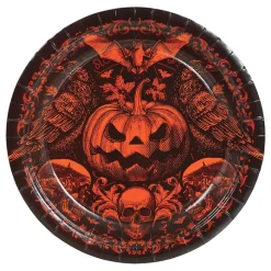 Papptallerken Gothic Gresskar