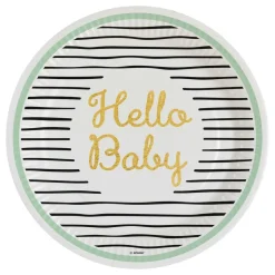 Papptallerken Hello Baby