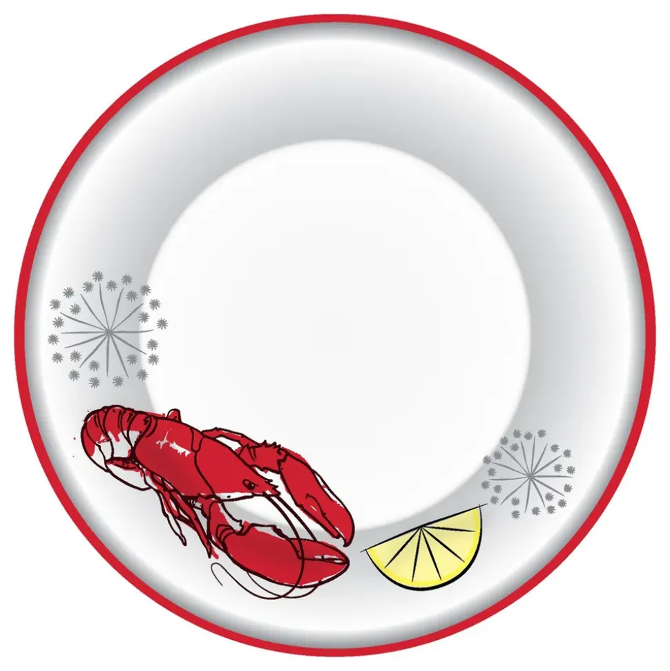 Papptallerken Krepselag Sitron & Dill