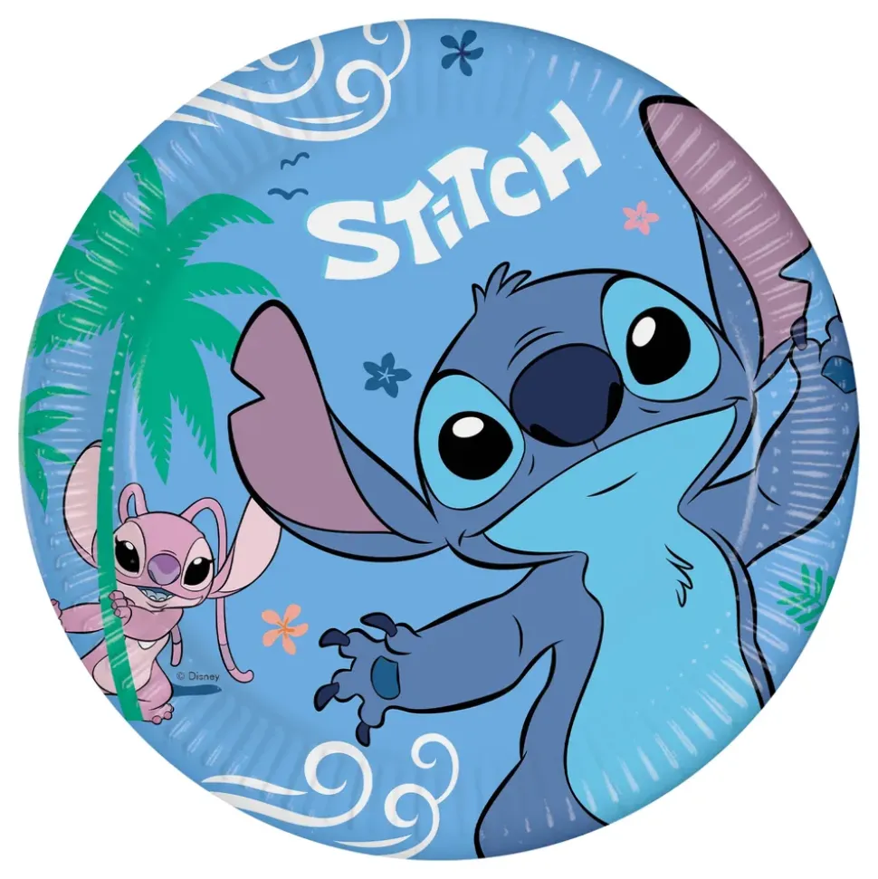 Papptallerken Stitch & Angel