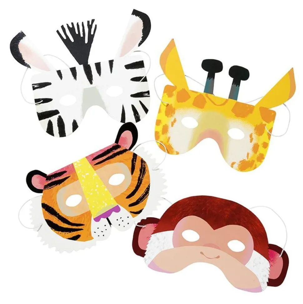 Party Animals Pappmasker Barn