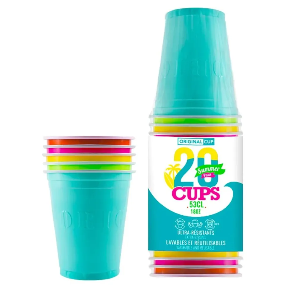 Party Cups Flerfarget