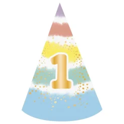 Partyhatt 1-årsfest Regnbue