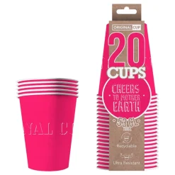 Party Kopper Papir Cerise