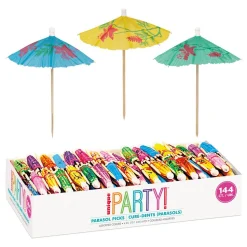 Partypicks Drinkparaply Flerfargede