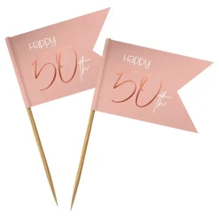 Partypicks Happy 50th Lush Blush