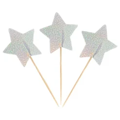 Partypicks Stjerne Gull/Sølv
