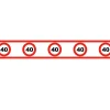 Partytape Trafikkskilt 40
