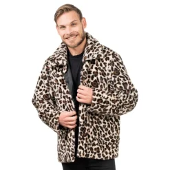 Pelsjakke Leopard